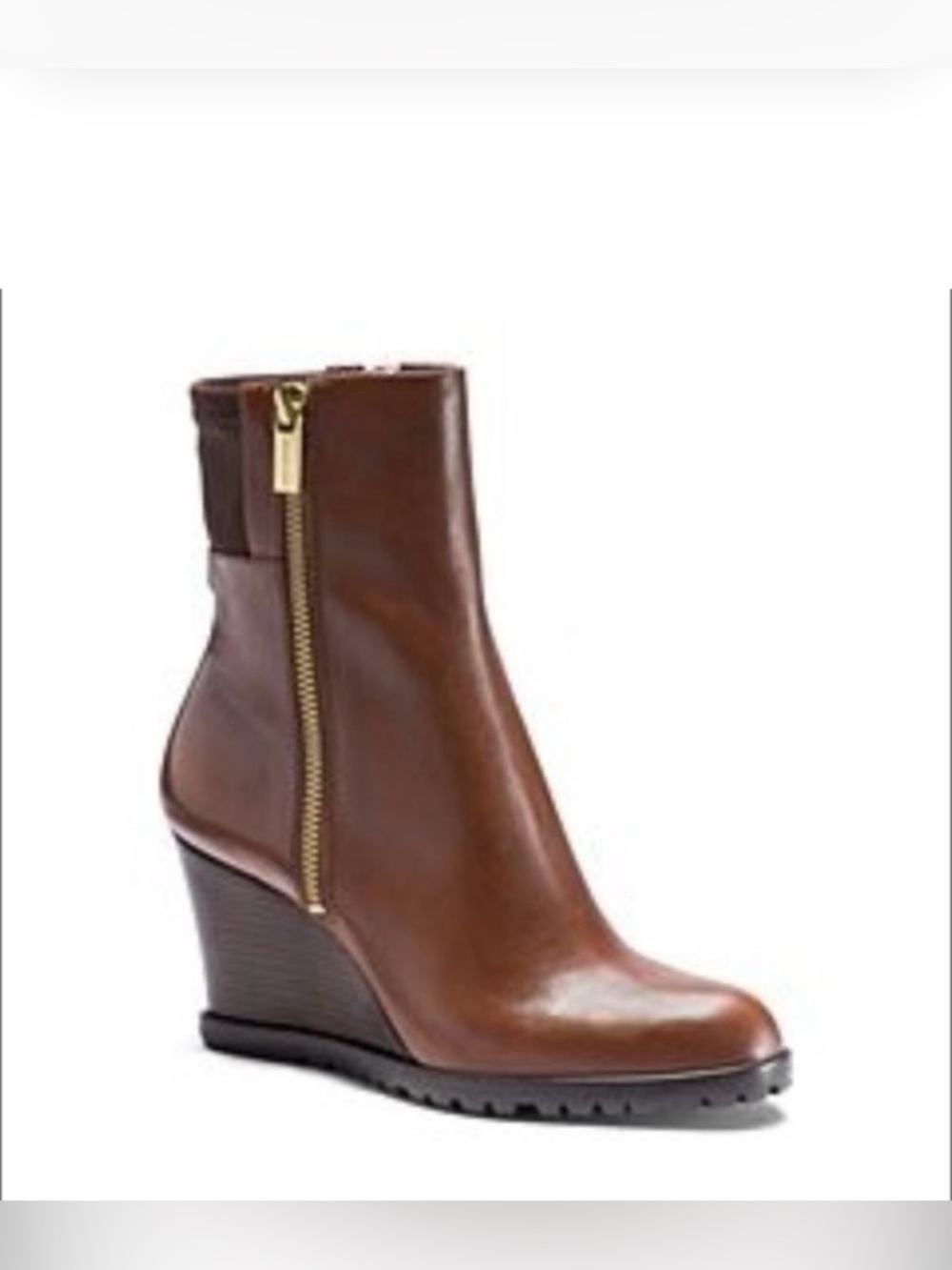 Michael Kors Aileen Wedge ankle boots, size 10